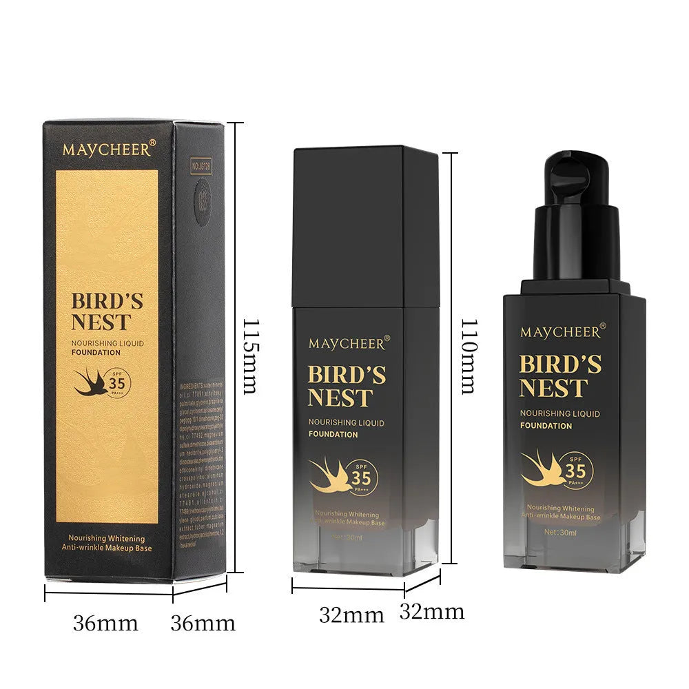 Full English Bird's Nest Nourishing Liquid Foundation - Bellarte Enchanté Full English Bird's Nest Nourishing Liquid Foundation